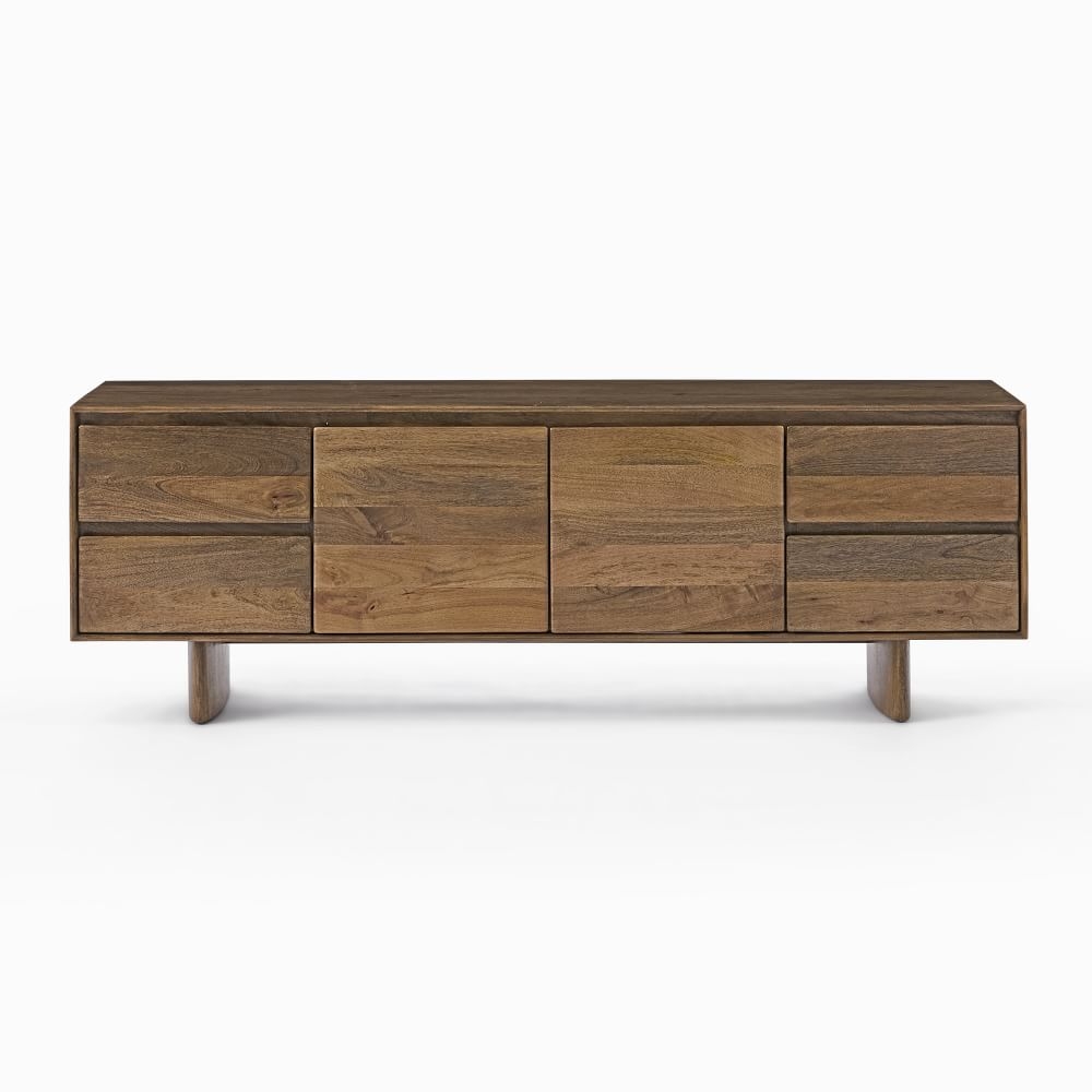 Anton Solid Wood Media Console 80