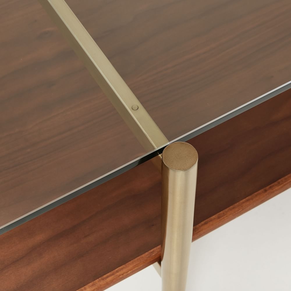 West elm plank sales coffee table