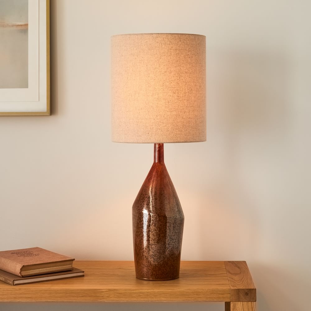 Buy online Asymmetry Ceramic Table Lamp Large now West Elm UAE UAE