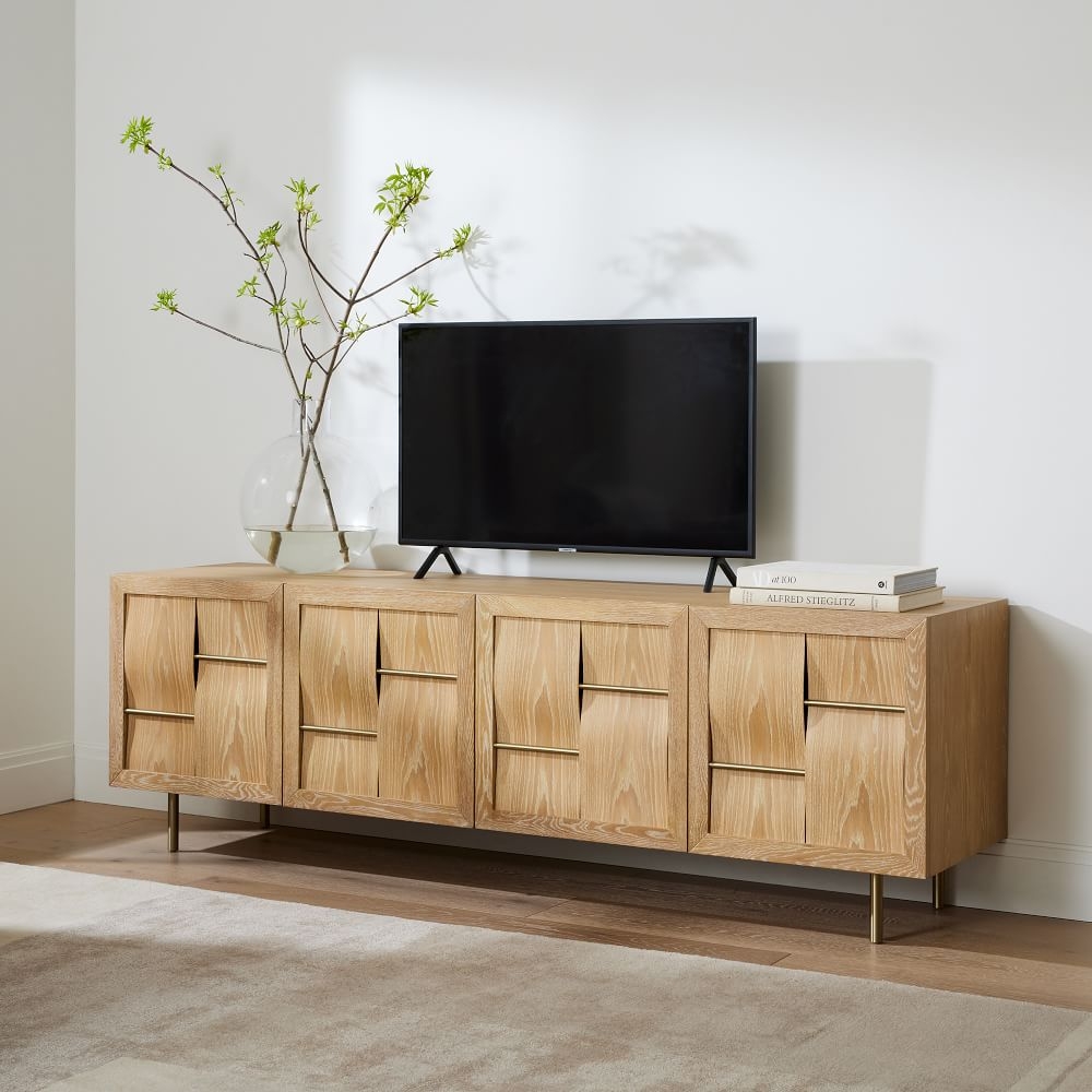 80 inch shop media console