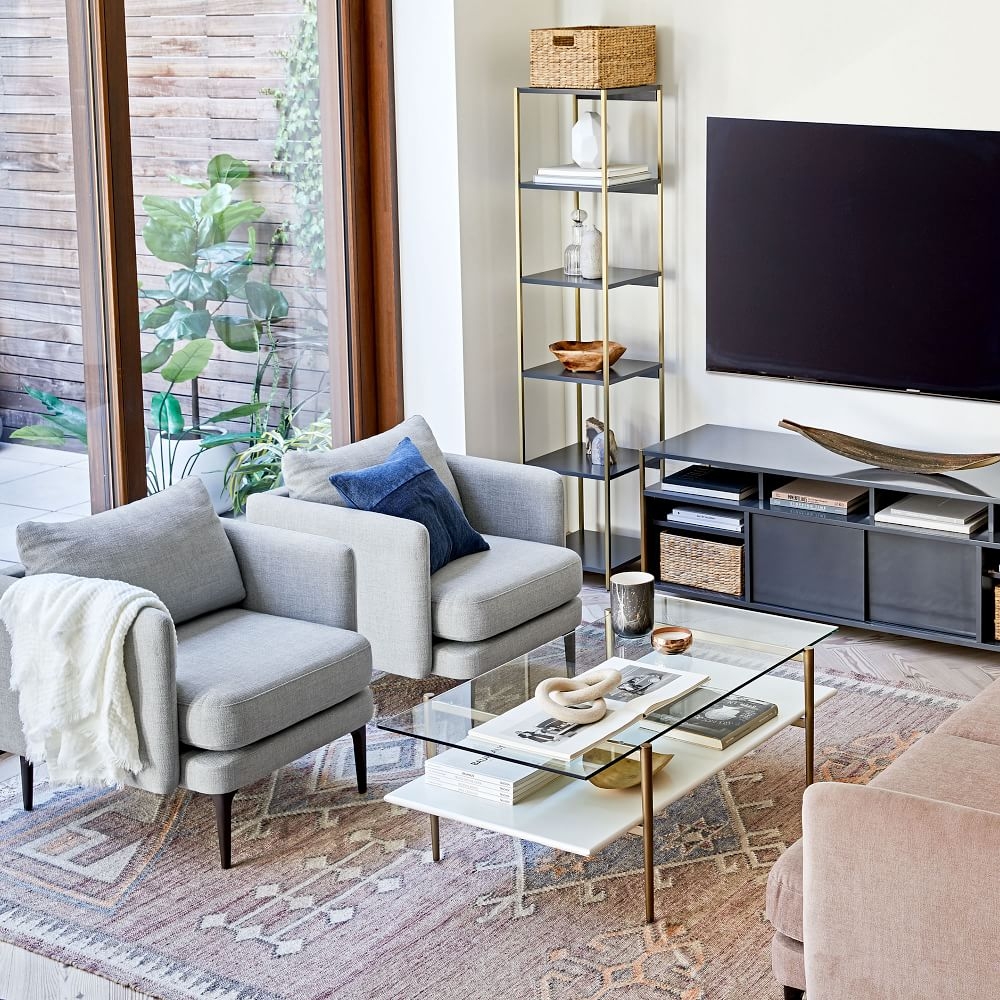 West elm auburn chair store review