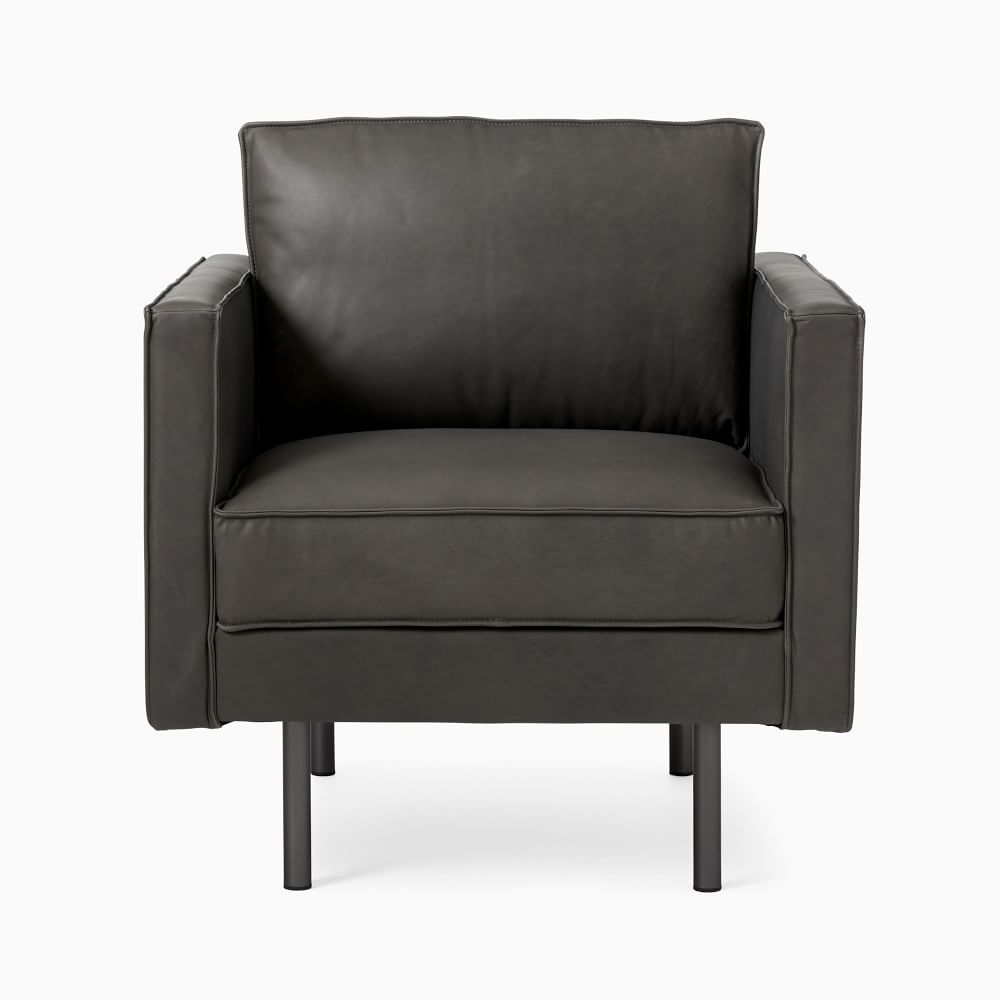 Axel leather best sale armchair