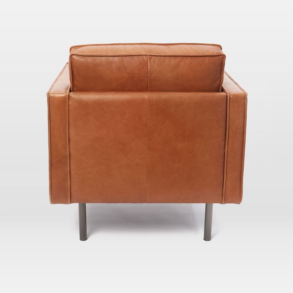 Buy online Axel Leather Armchair now West Elm UAE UAE