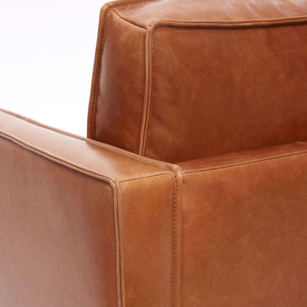 Buy online Axel Leather Armchair now West Elm UAE UAE