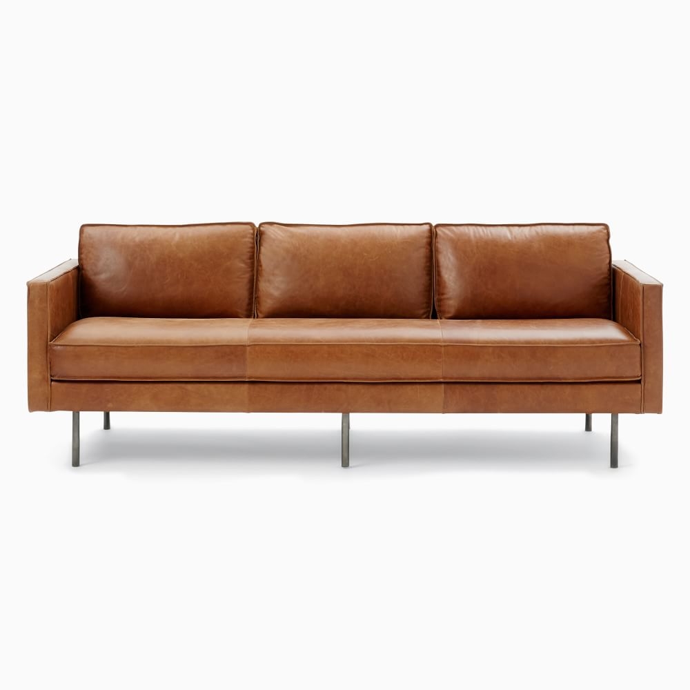 Axel Leather Sofa 89