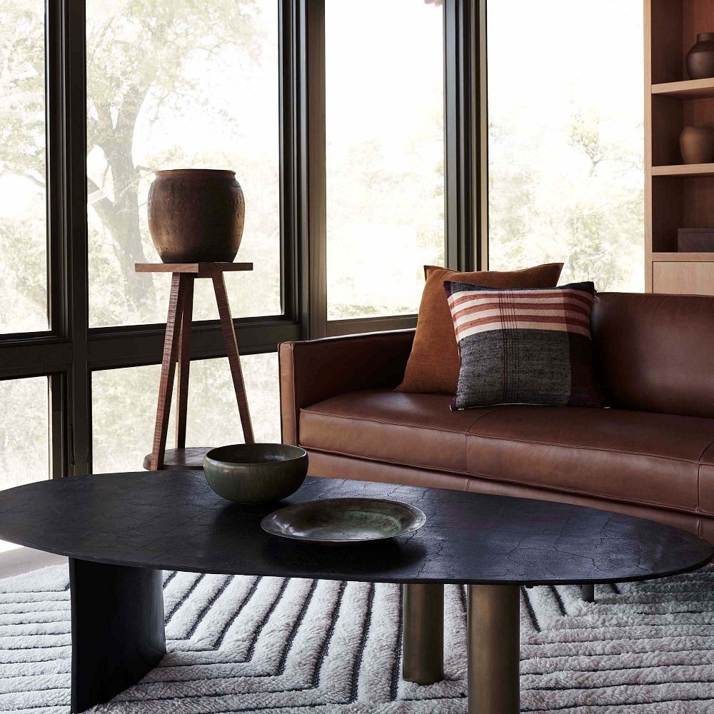 Leather living on sale