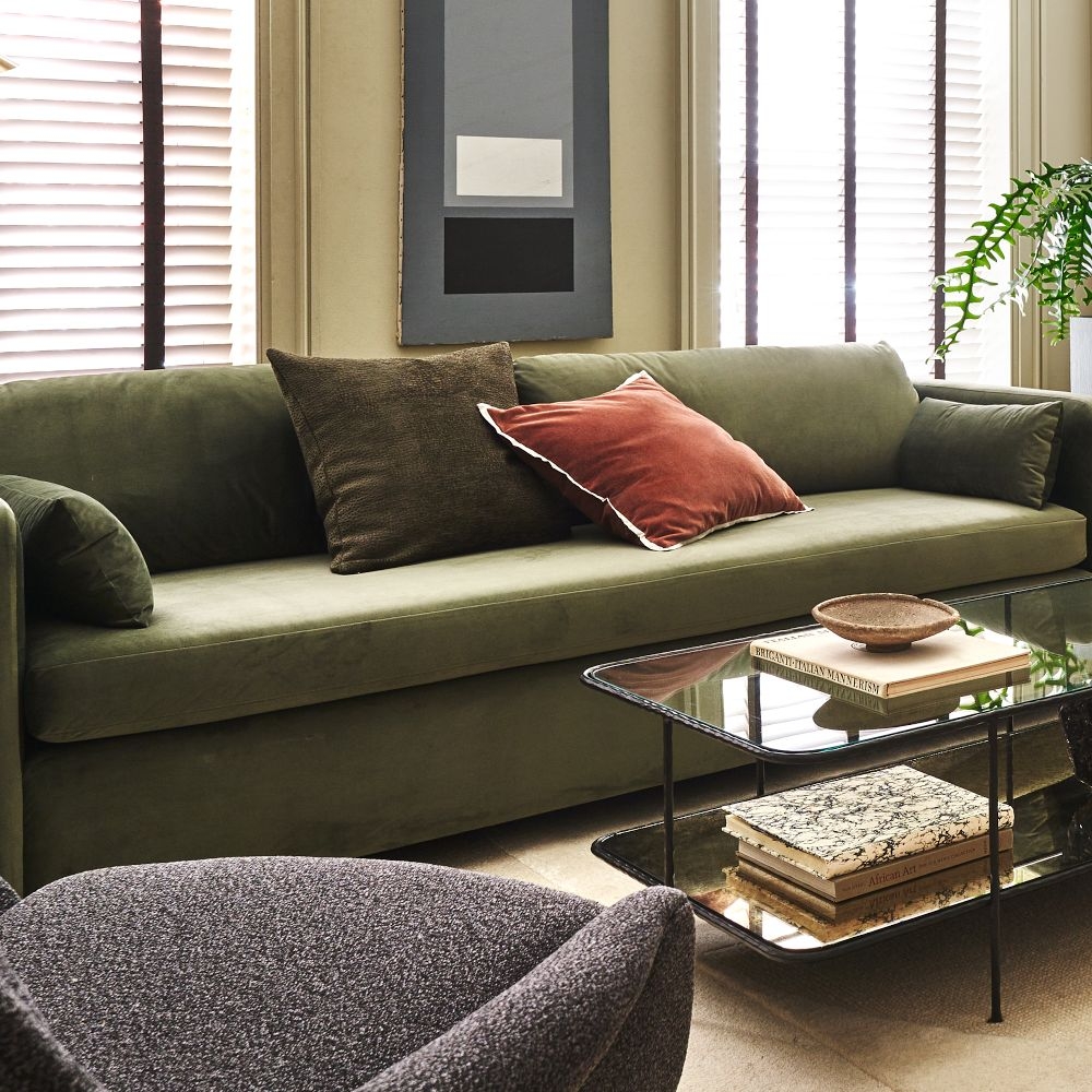 Buy online Bacall Curved Sofa 188cm 239cm now West Elm UAE UAE