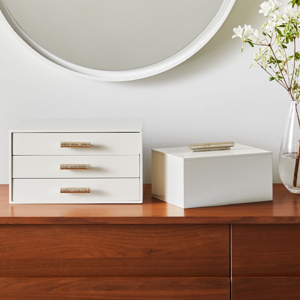 Buy online Barrel Handled Jewelry Boxes now West Elm UAE UAE
