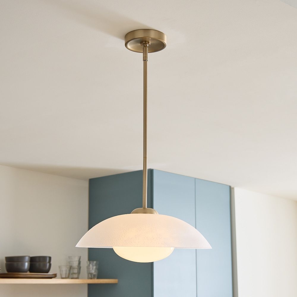 Pendant glass best sale shade