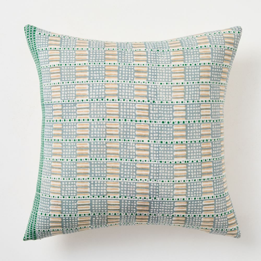 Grid hotsell throw pillow