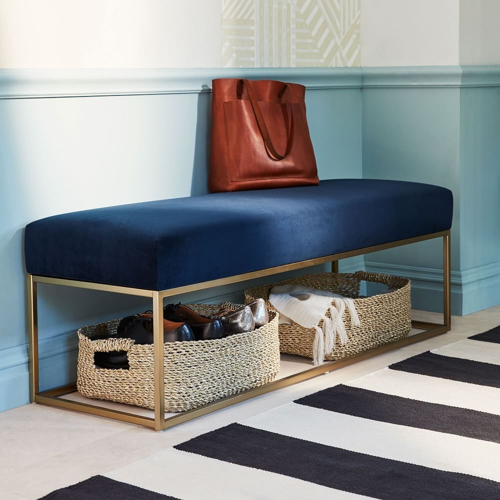 Upholstered benches on sale