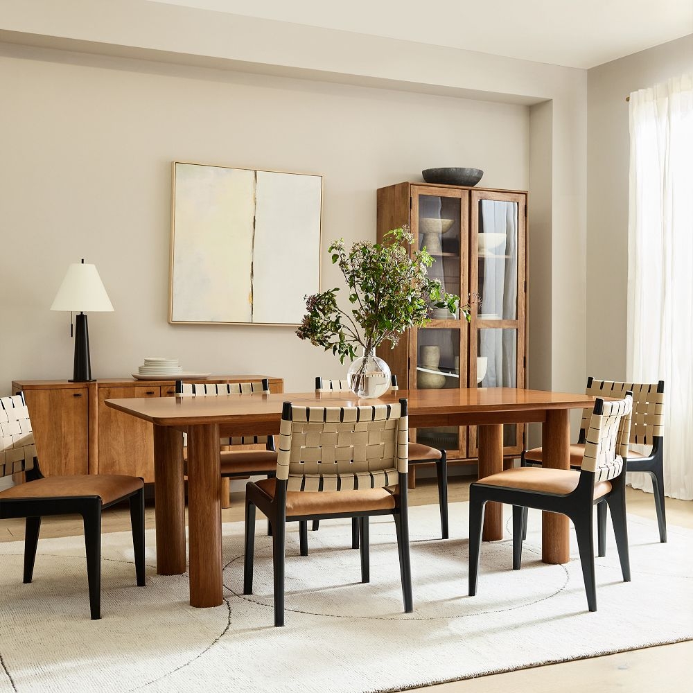 Dining room top table with extension