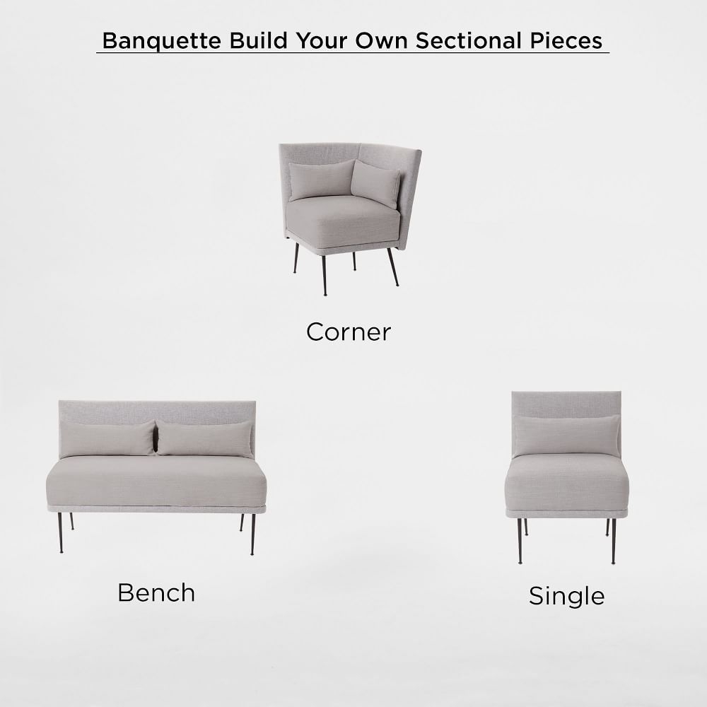 Modern corner bench hot sale
