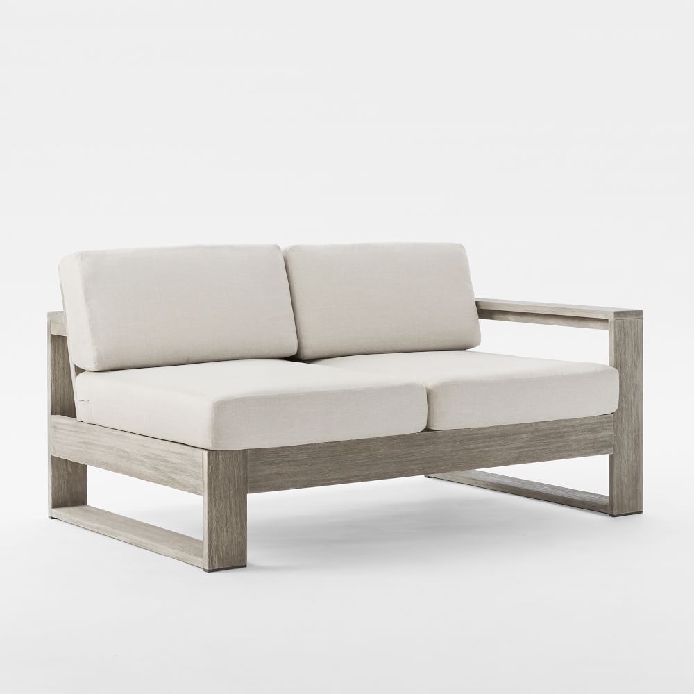 Buy online Portside Outdoor Ottoman now West Elm UAE UAE