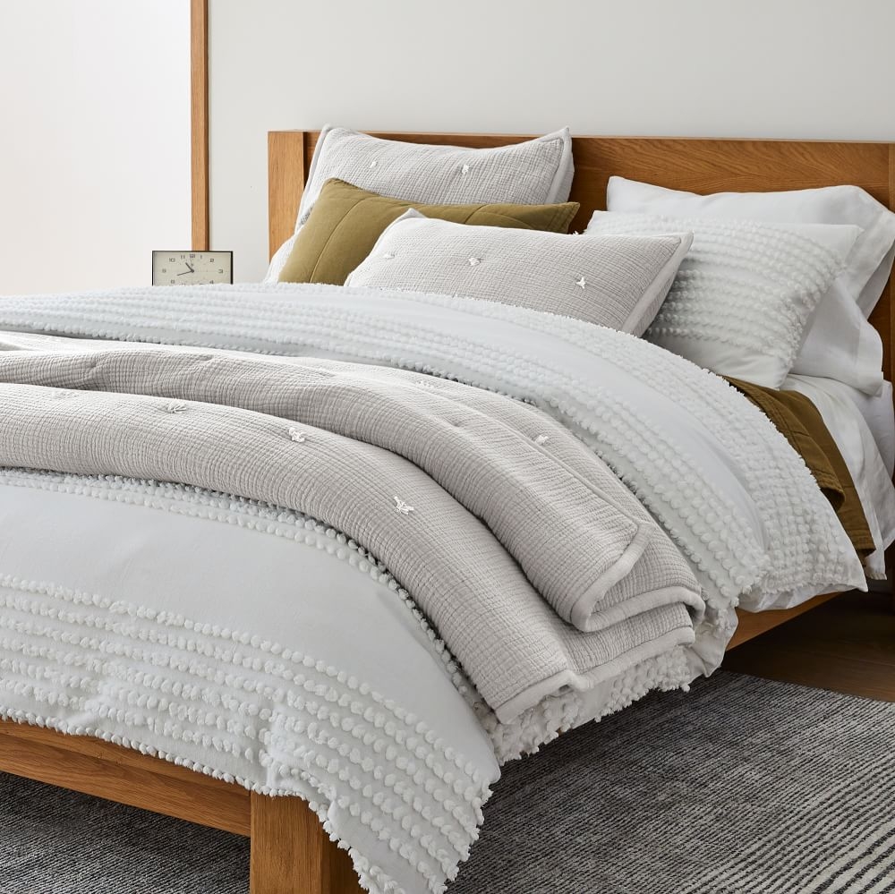 White sales bedding box