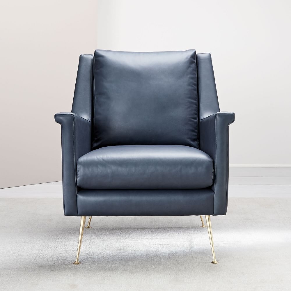 Mcm leather deals chair