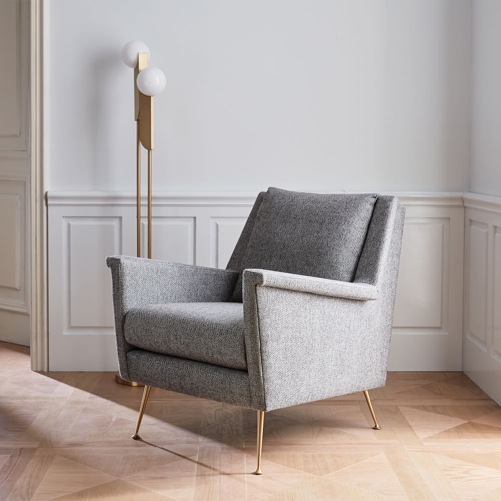 Buy online Carlo Mid Century Chair now West Elm UAE UAE