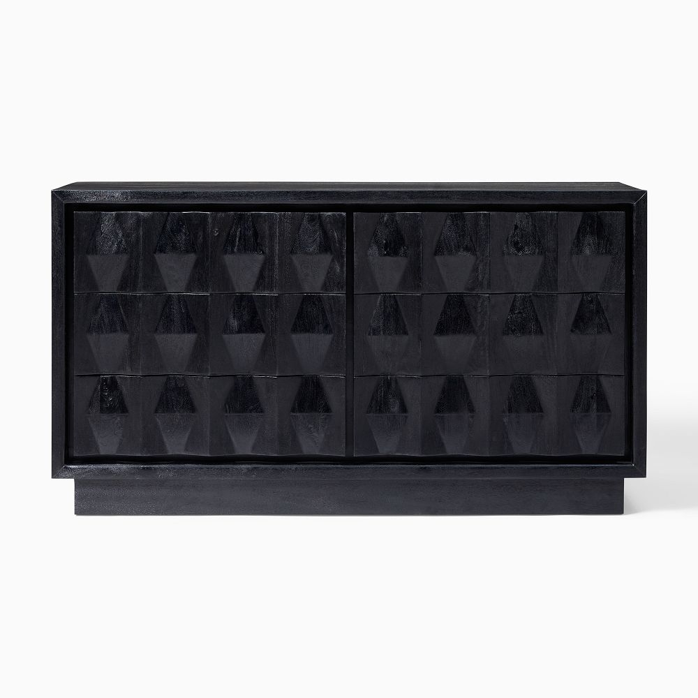 Black shop horizontal dresser