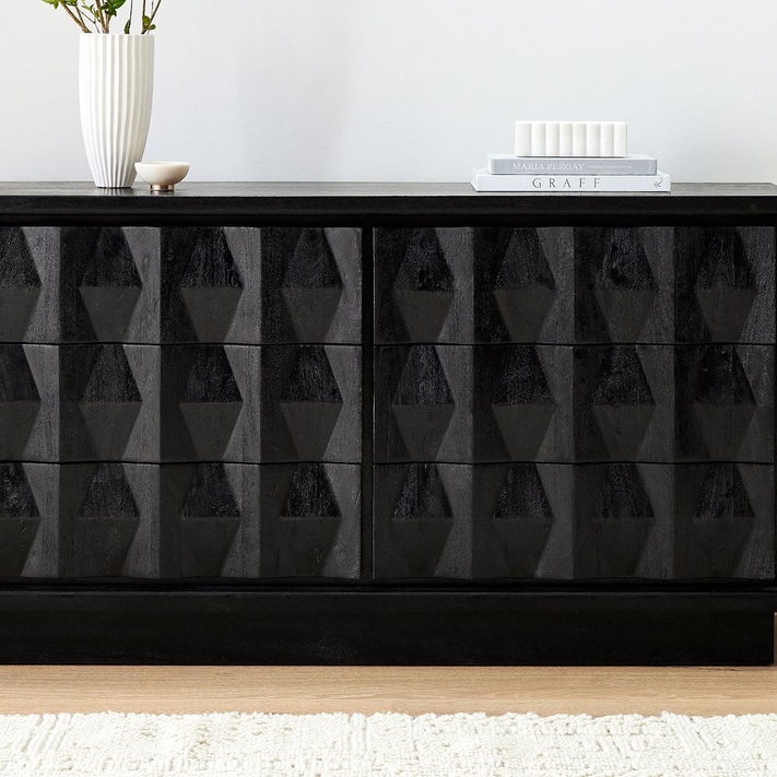 Carved dresser deals