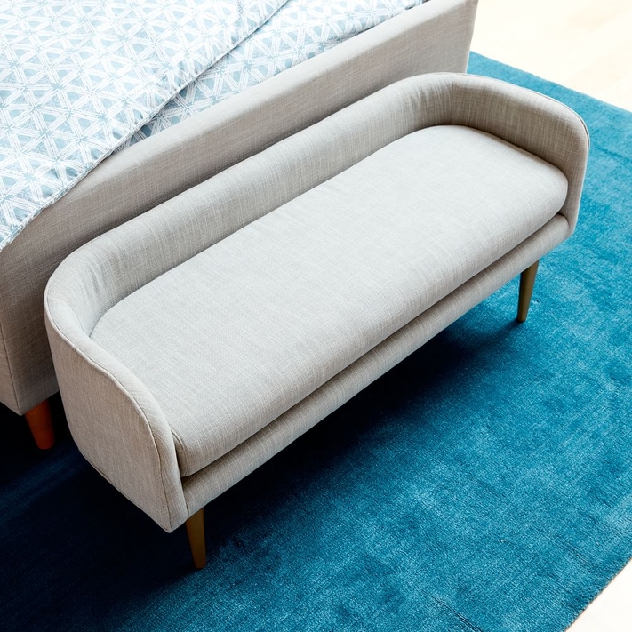 West store elm bench