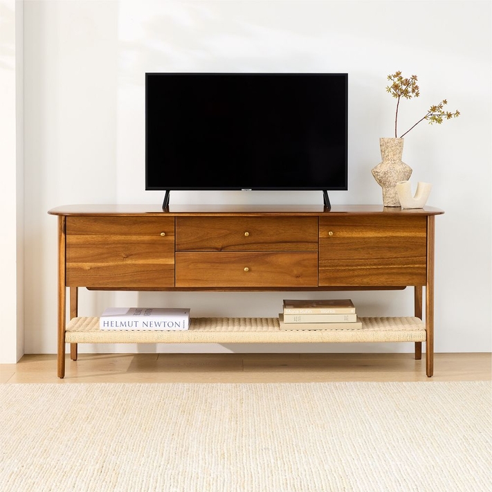 Modern media console table new arrivals