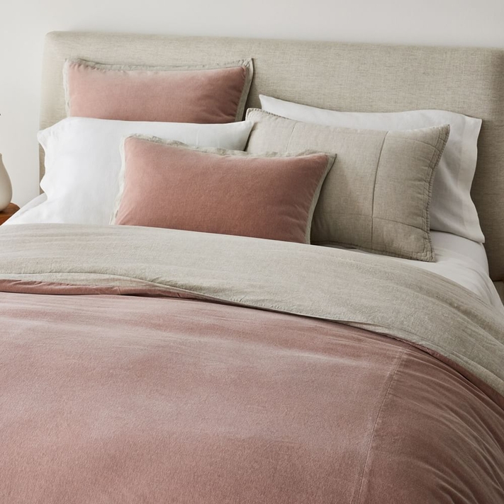 West elm belgian linen duvet online