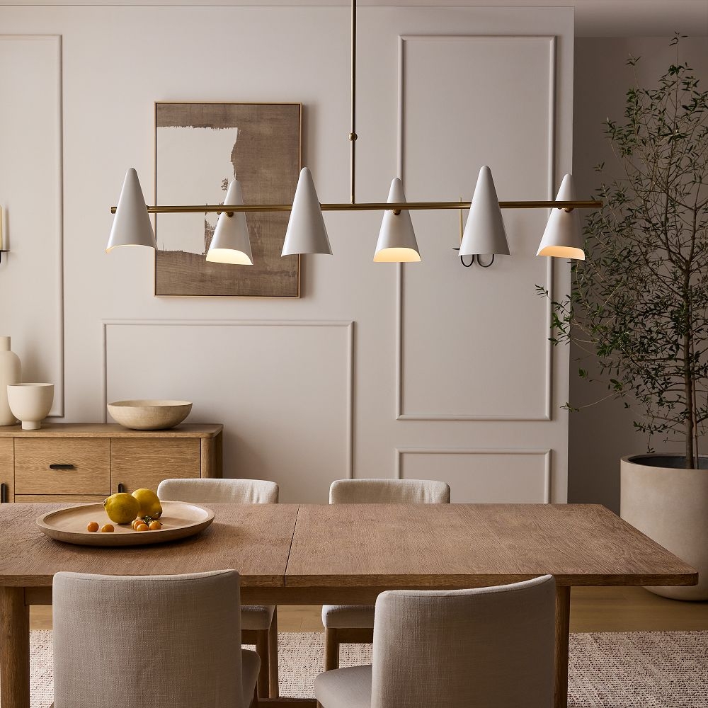West elm store hayes linear chandelier