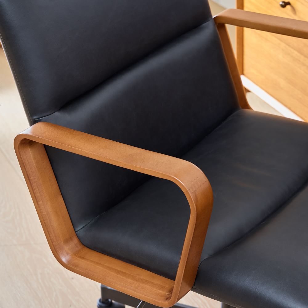 Mid century office sales chair west elm