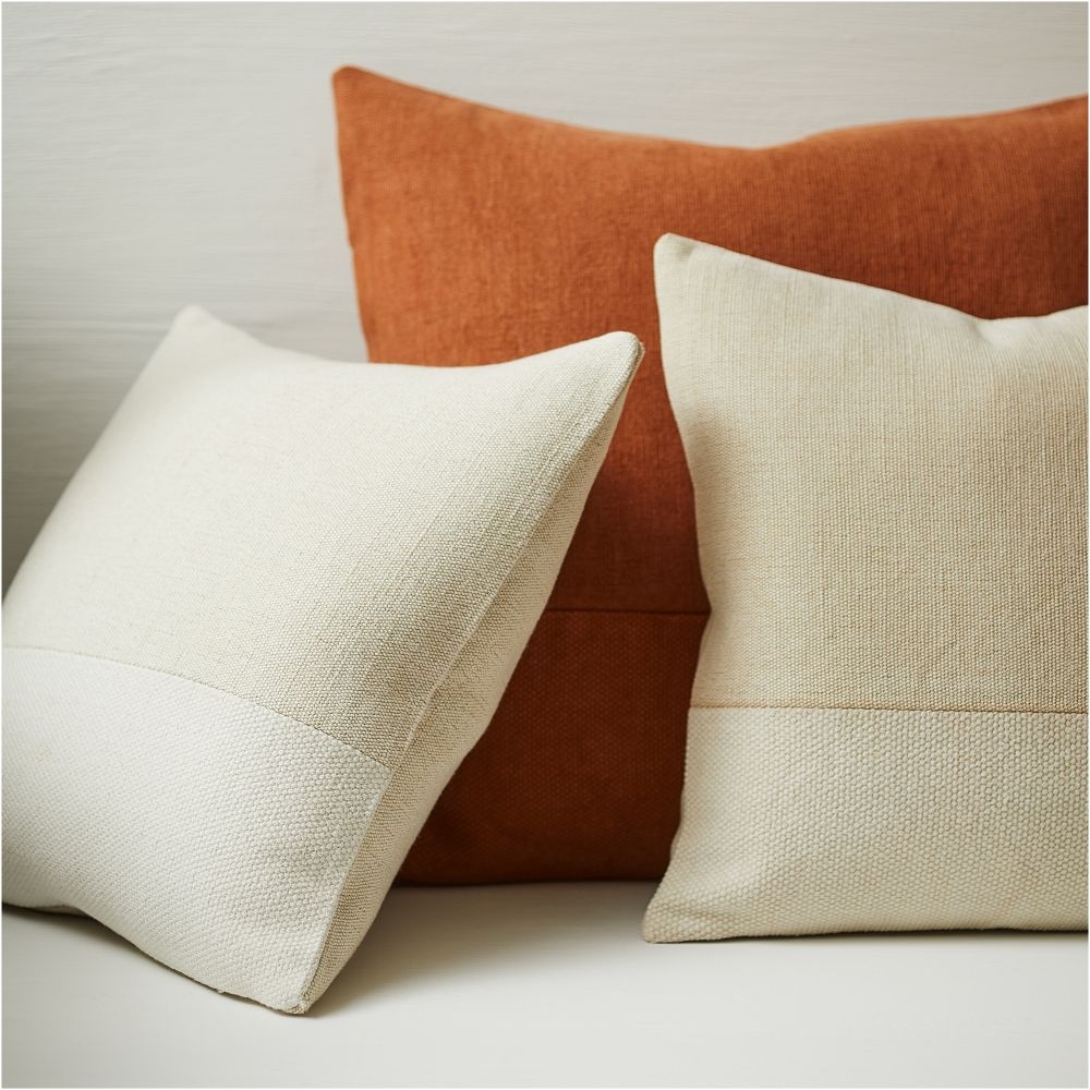 Buy online Cotton Canvas Pillow Covers now West Elm UAE UAE