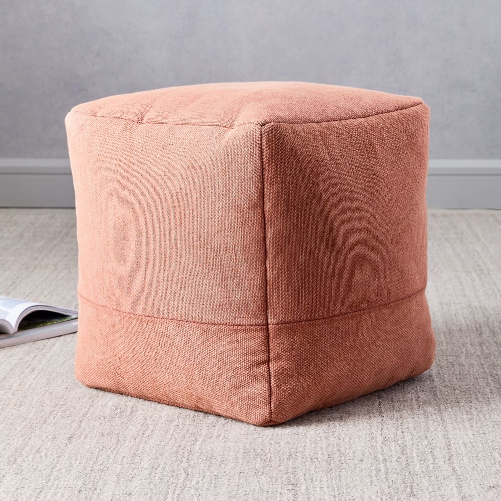 West elm pouf outlet ottoman