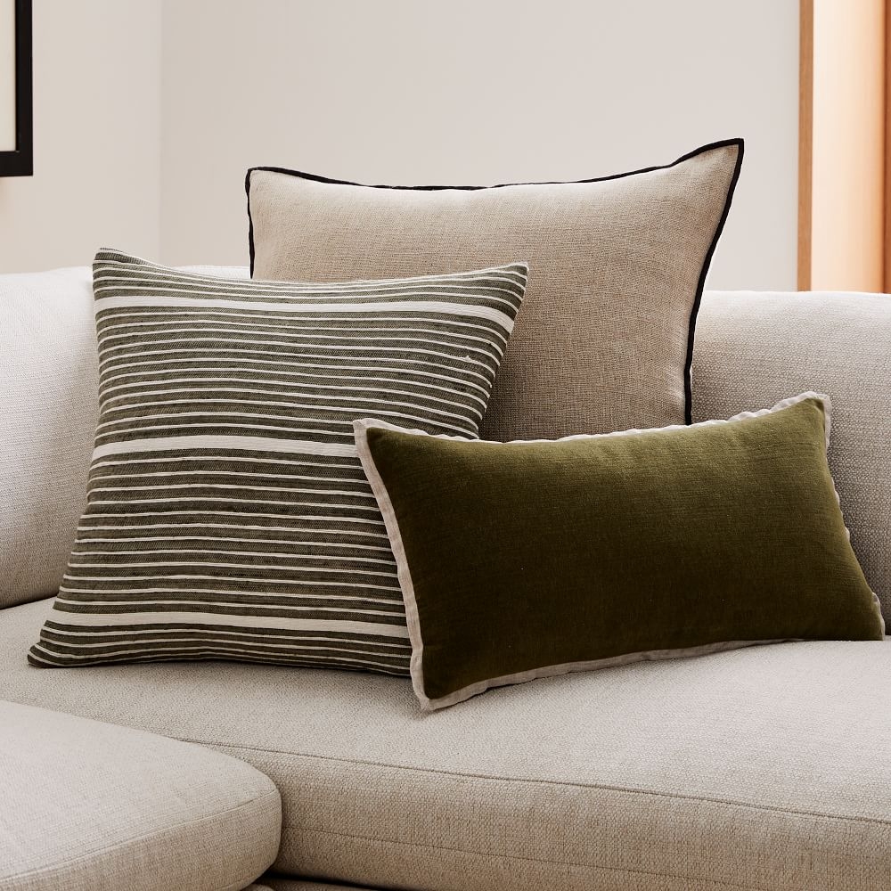 Cotton online velvet pillows