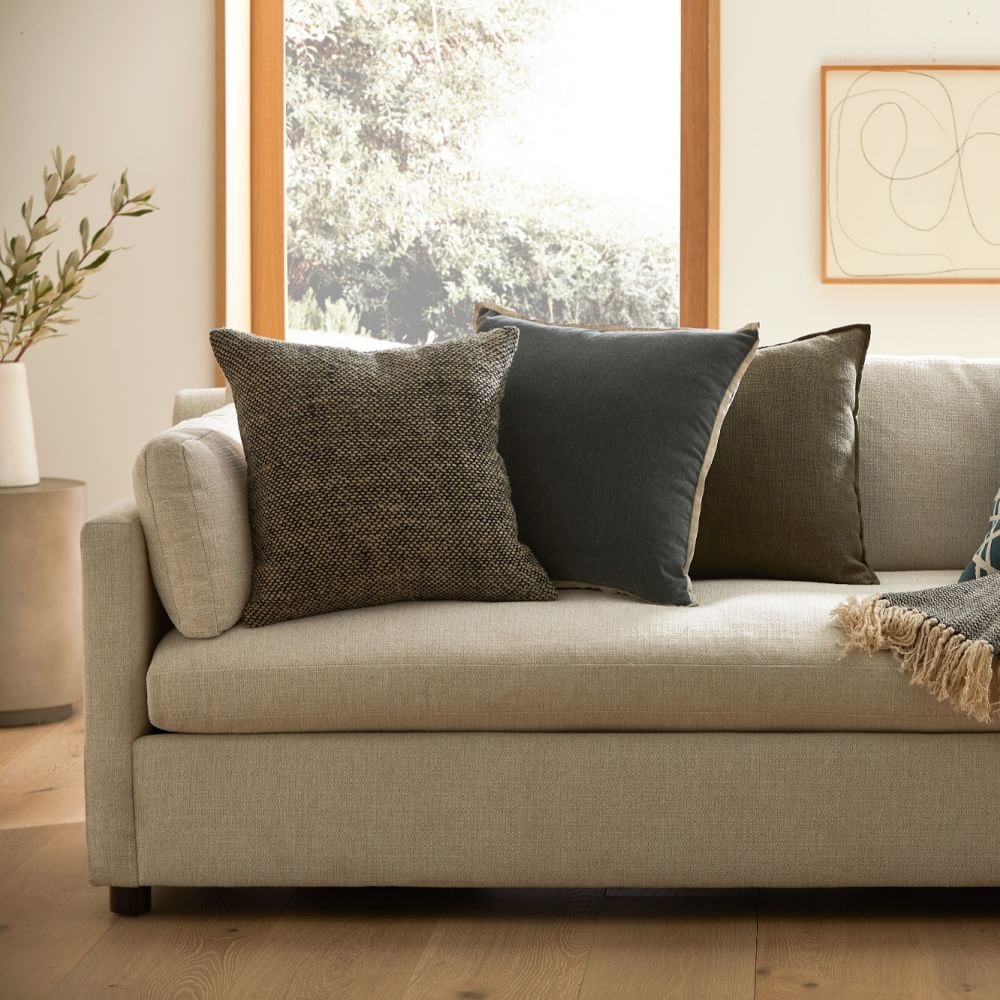 Cotton velvet cushions clearance
