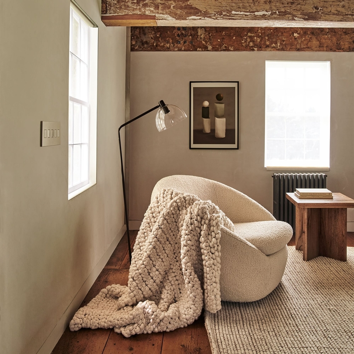 West elm teddy sale chair