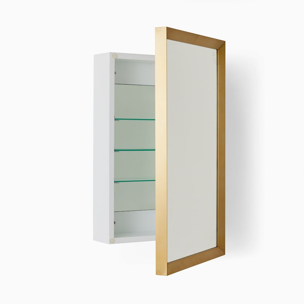 Steel frame store cabinet
