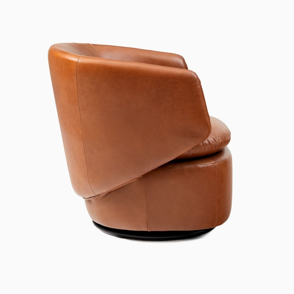 Leather swivel glider chair sale