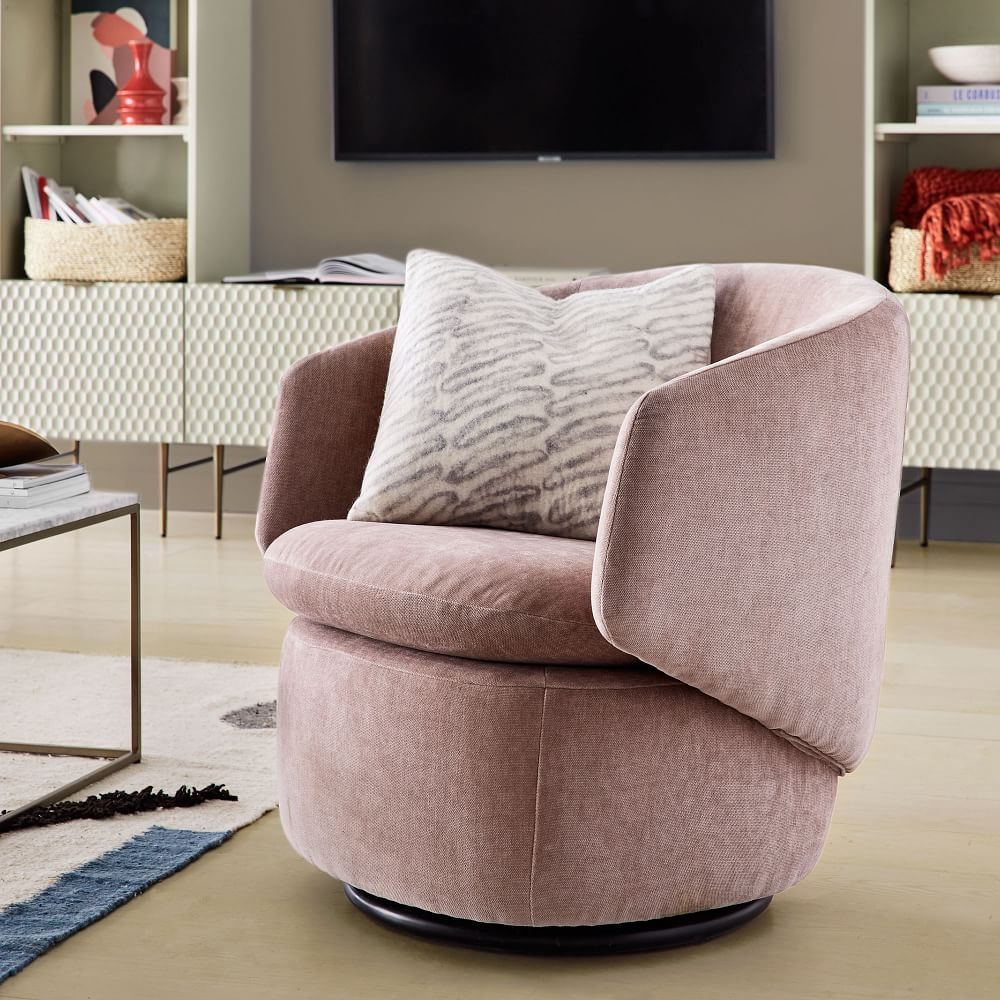 Small swivel shop chair for bedroom