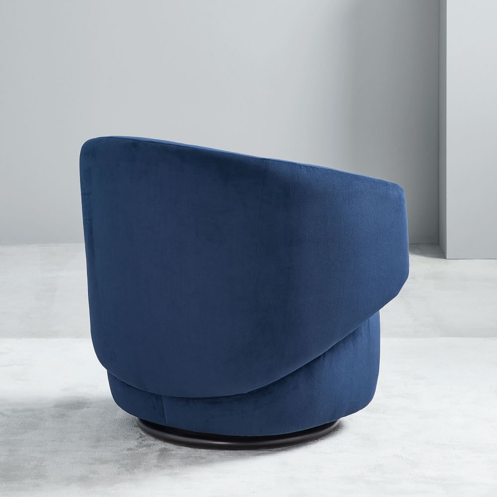 Crescent swivel chair cheap