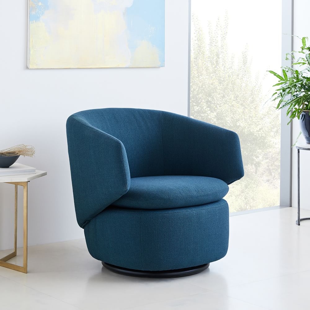 Swivel contemporary sales chairs