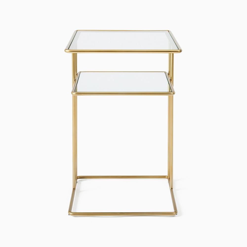 West elm brass shop nightstand