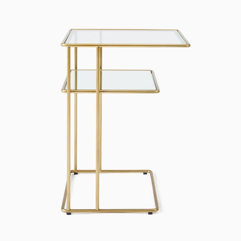 Curved terrace nightstand discount