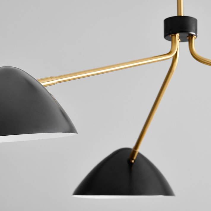 Mid outlet century chandelier