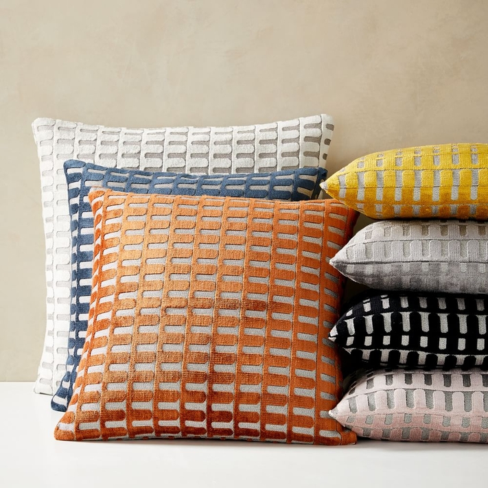 West elm leather pillow hotsell