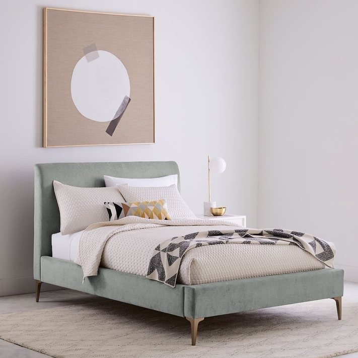 West elm outlet andes deco headboard