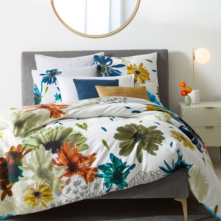 Buy online Andes Deco Upholstered Bed now West Elm UAE UAE