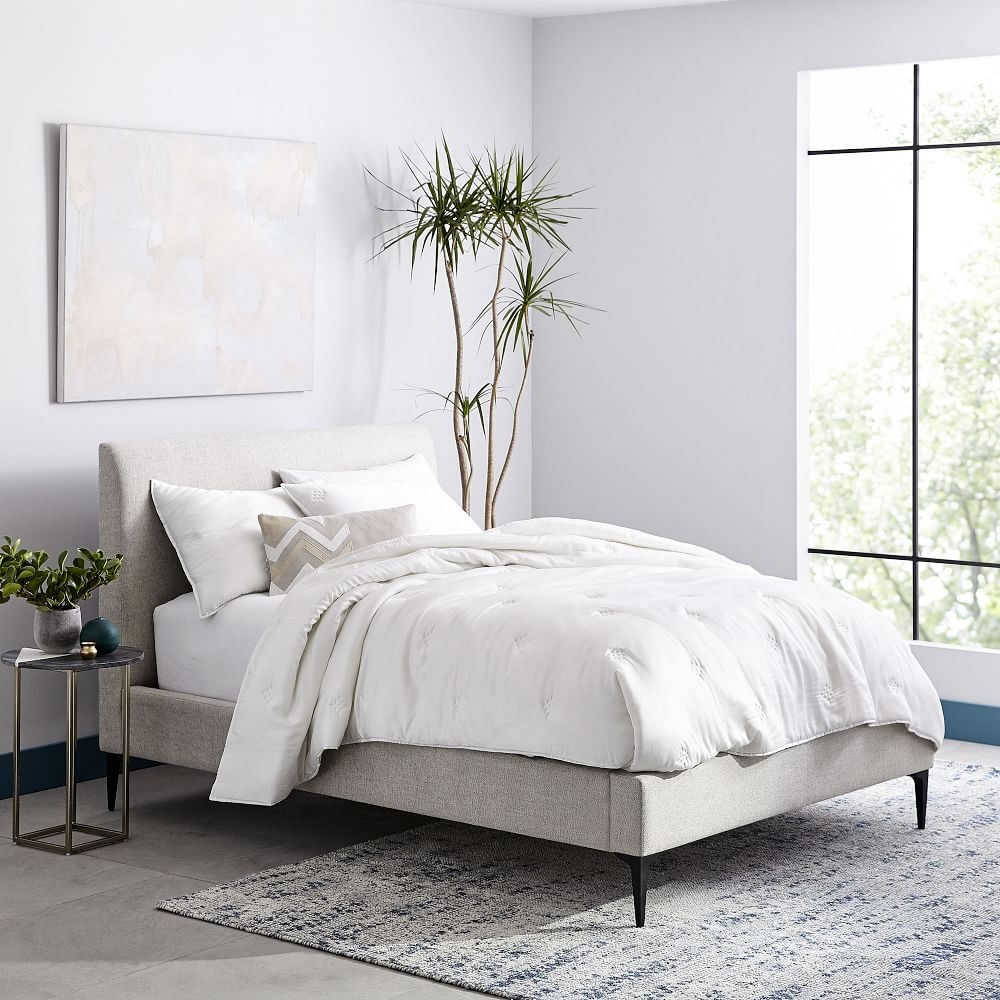 Buy online Andes Deco Upholstered Bed now West Elm UAE UAE
