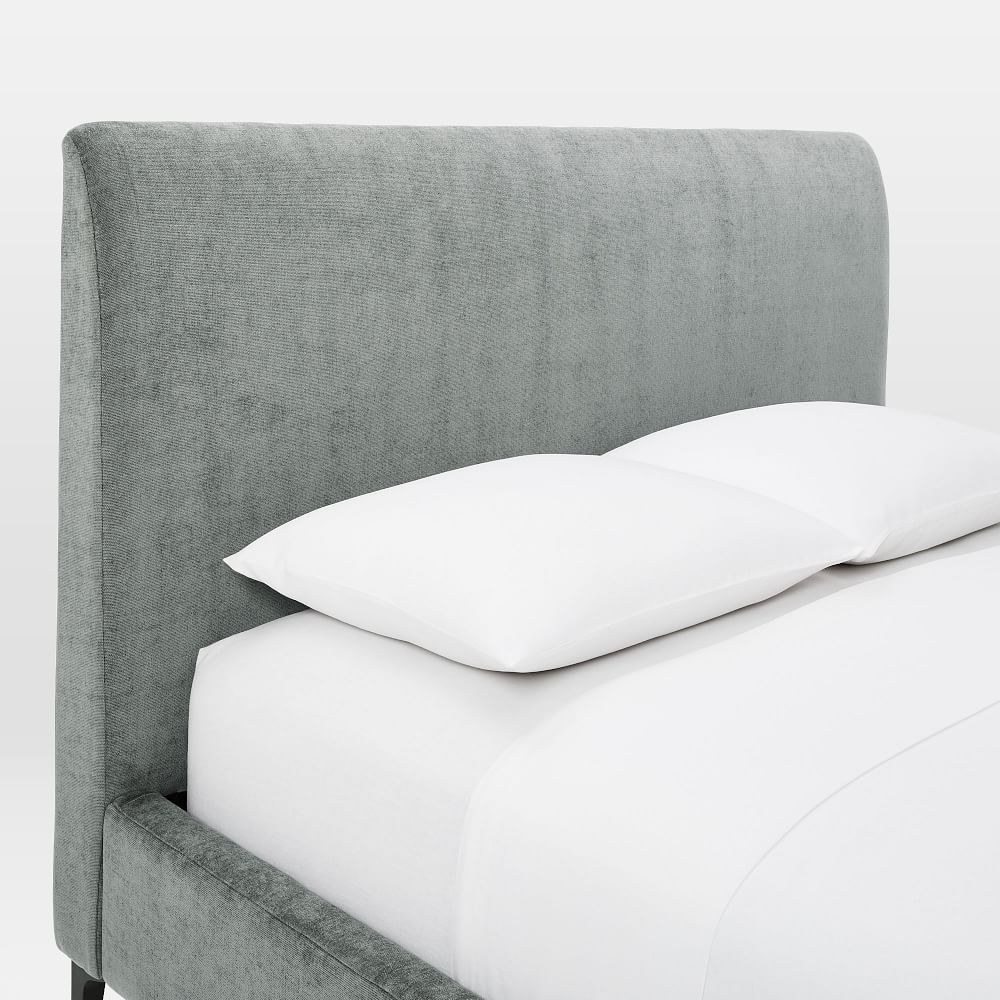 West elm andes outlet deco upholstered bed
