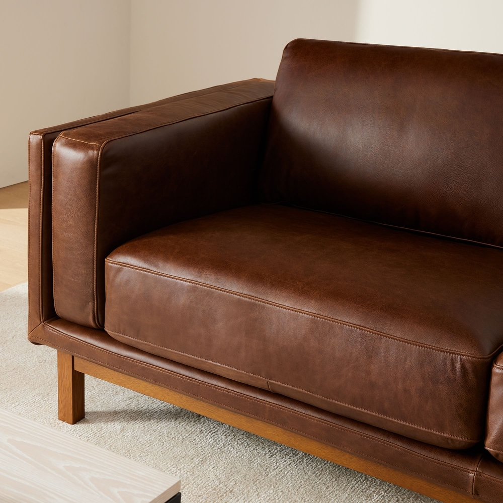 Leather coach shop