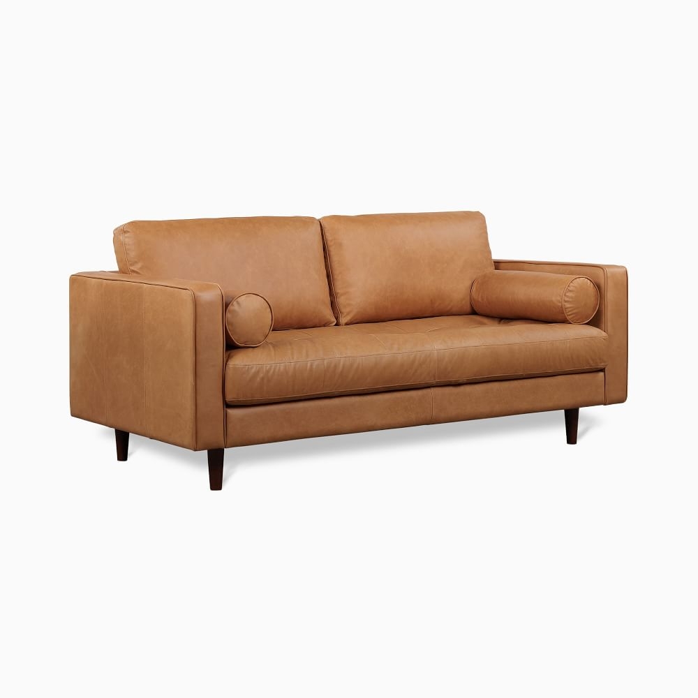 Buy online Dennes Leather Sofa 224cm now West Elm UAE UAE