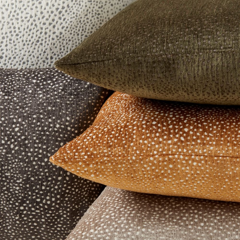Chenille jacquard shop pillow cover