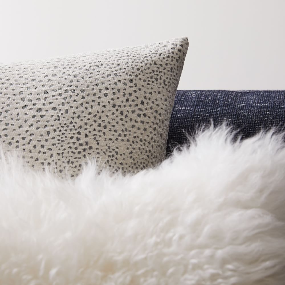 West elm mongolian discount pillow